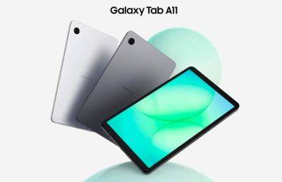 Официально представлен бюджетный планшет Samsung Galaxy Tab A11 - ilenta.com