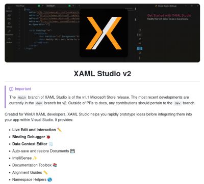 denis19 - Microsoft открыла исходный код среды разработки XAML Studio - habr.com - Microsoft