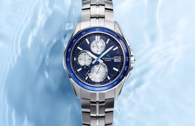Представлены часы Casio Oceanus Manta OCW-S7000F-2A - ilenta.com - Китай - Япония