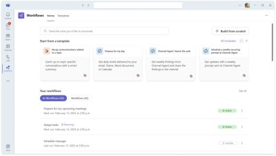 daryakiwi - Microsoft завершила внедрение AI Workflows в приложение Teams Workflows - habr.com - Microsoft