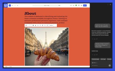 avouner - В WordPress добавили ИИ-помощника, который может редактировать, настраивать стили, создавать изображения и многое другое - habr.com