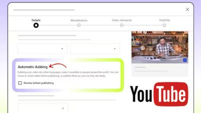 avouner - Функция автоматического дубляжа видео на YouTube с помощью ИИ стала доступна всем пользователям - habr.com