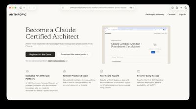 pythonleader - Anthropic запустили сертификацию Claude Certified Architect - habr.com