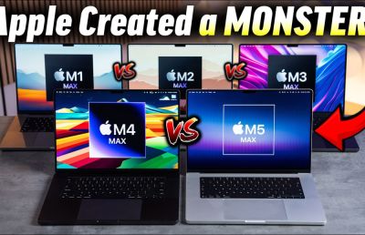 MacBook Pro на базе M5 Max сравнили с ноутбуками на базе от M1 Max до M4 Max - ilenta.com