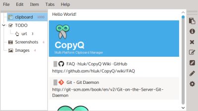 denis19 - Вышел продвинутый менеджер буфера обмена с опциями редактирования CopyQ 14.0 - habr.com