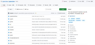 runawayllm - OpenClaw обогнал React и стал самым популярным программным проектом на GitHub — 250K звезд за четыре месяца - habr.com