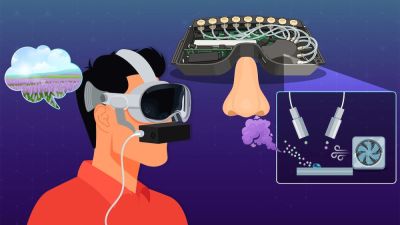 TravisMacrif - Японские инженеры представили компактное устройство для VR-шлема, добавляющее к визуалу и звуку соответствующие ароматы - habr.com - Токио