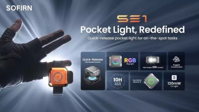 Новый SOFIRN SE1 получил магнит, RGB-подсветку и ни одной нейросети - gagadget.com