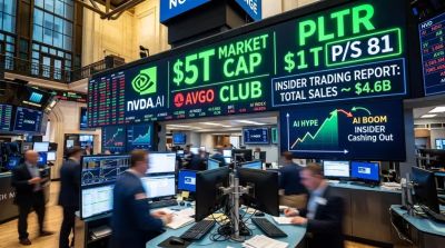 Сигнал к выходу? Почему боссы Nvidia и Palantir массово избавляются от акций - gagadget.com